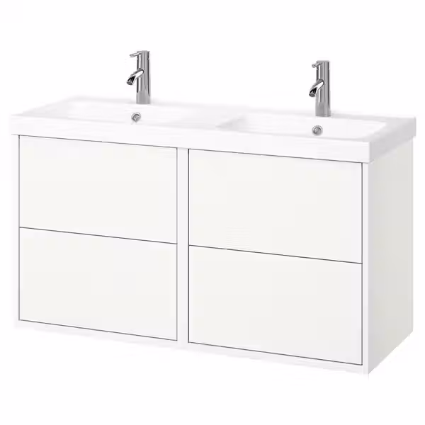 HAVBÄCK / ORRSJÖN ОРРШЁН Шкаф п-раковину/раковина/смеситель - фото 1