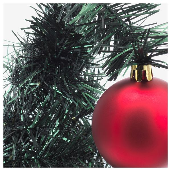 Растение искусственное ФЕЙКА, рождественская елка зеленый (40 см) - схема-чертеж с размерами