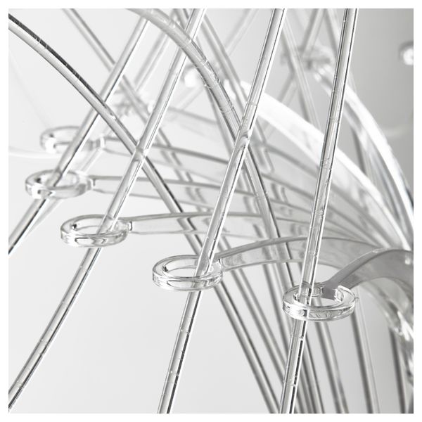 Люстра светодиодная ЭЛЬВСБИН, белый - схема-чертеж с размерами