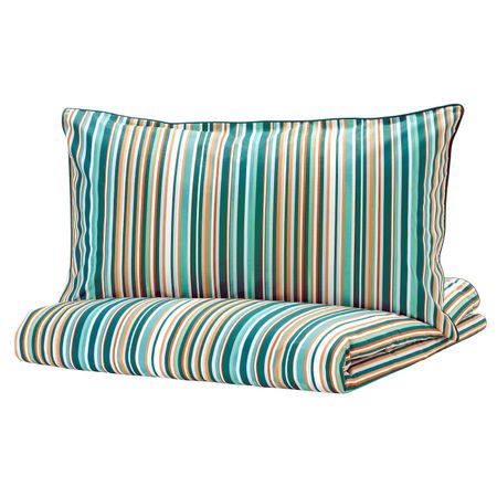 Пододеяльник и 1 наволочка, разноцветный 150x200/50x70 см IKEA РАНДГРЭС 704.594.72