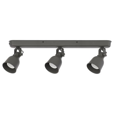 Потолочная шина, 3 лампы, темно-серый IKEA HEKTAR ХЕКТАР 803.998.02