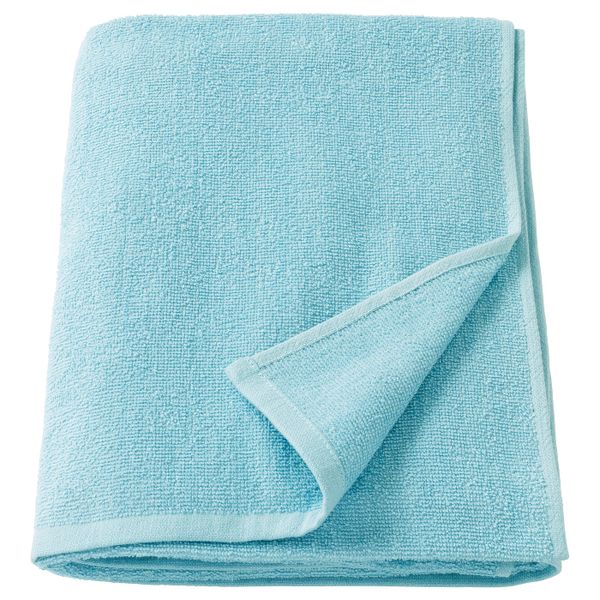 Простыня банная, голубой 100x150 см IKEA KORNAN КОРНАН 704.511.26 - фото 1