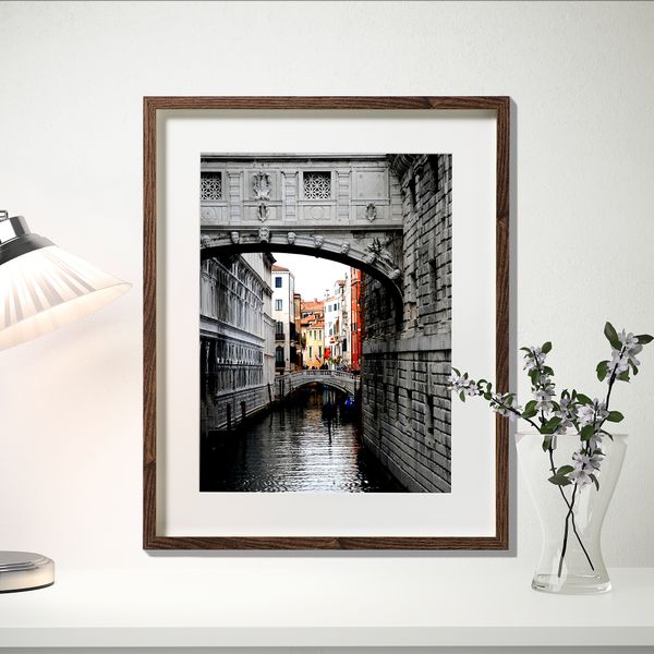 Рама, 40x50 см, классический коричневый IKEA HOVSTA ХОВСТА 703.657.65 - фото 4