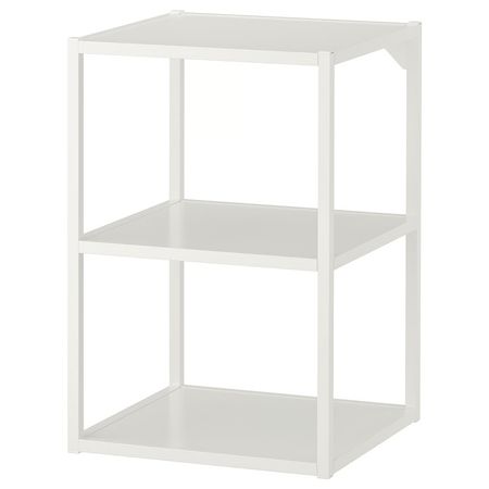 ENHET Напольный каркас с полками - белый 40x40x60 см