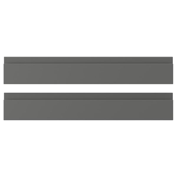 Фронтальная панель ящика, темно-серый 60x10 см IKEA VOXTORP ВОКСТОРП 104.560.23 - фото 1