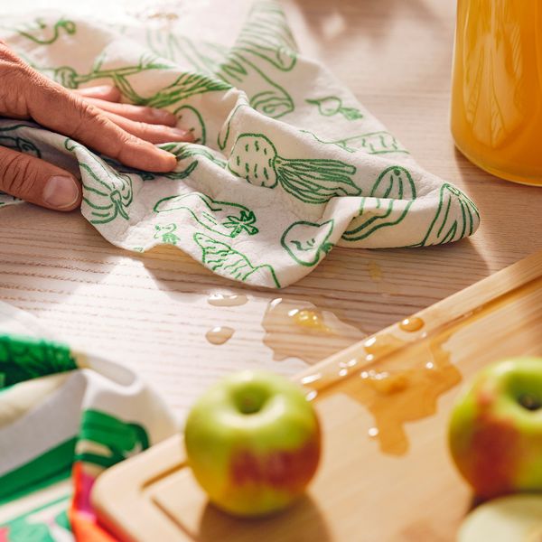 Салфетка кухонная, 3 м, зеленый IKEA TABBERAS 605.519.99 - фото 3