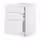 METOD / MAXIMERA Шкаф д/варочной панели/3фасада/3ящ