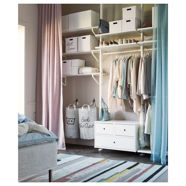 Коробка с крышкой, белый, 25x35x20 см IKEA TJENA ТЬЕНА 603.954.28 - фото 10