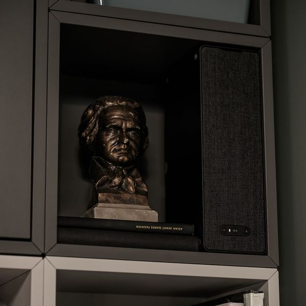 Шкаф, темно-серый 35x25x35 см IKEA EKET ЭКЕТ 903.593.82 - фото 4