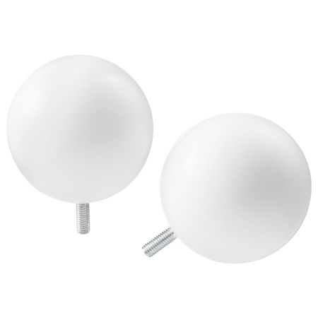 Наконечники, 2 шт., белый IKEA VÄSENTLIG ВЭСЕНТЛИГ 403.703.44