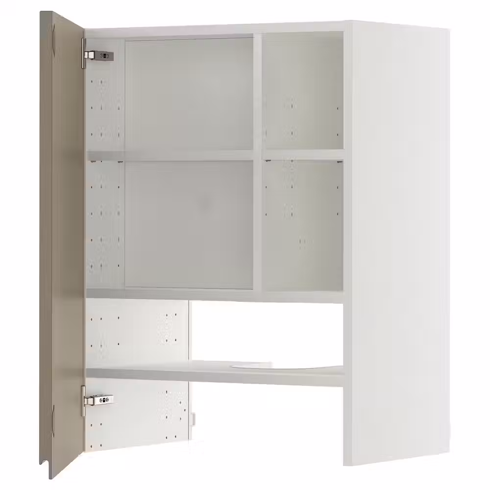 METOD Навесной шкаф д/вытяжки/полка/дверь - фото 1