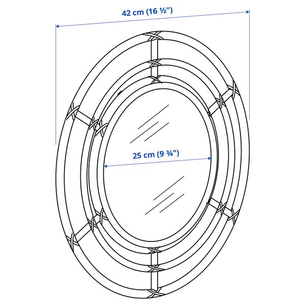 IKEA, дополнительный ракурс - схема-чертеж с размерами