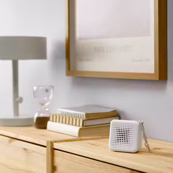 VAPPEBY Портативный динамик bluetooth - водонепроницаемый/белый - фото 4