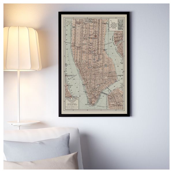 IKEA, дополнительный ракурс - схема-чертеж с размерами