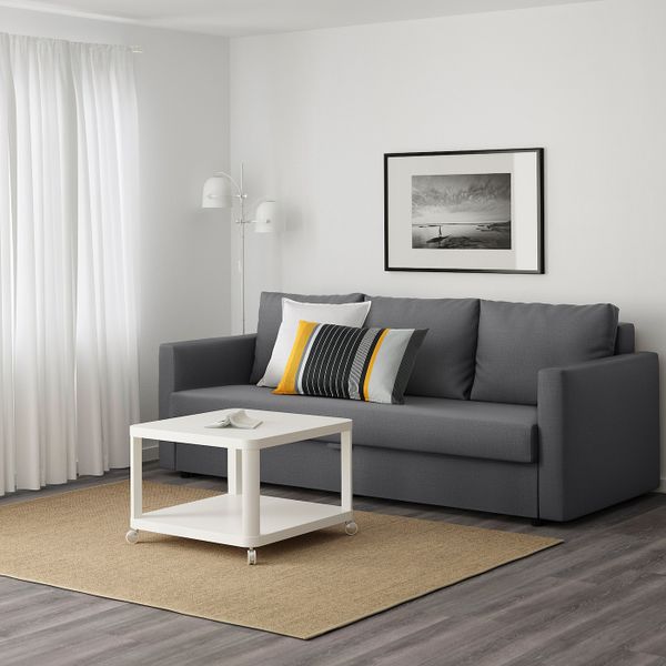 3-местный диван-кровать, Шифтебу темно-серый IKEA FRIHETEN ФРИХЕТЭН 604.115.55 - фото 2