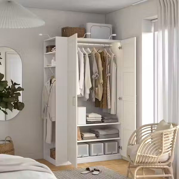 PAX / BERGSBO Гардероб, комбинация - схема-чертеж с размерами