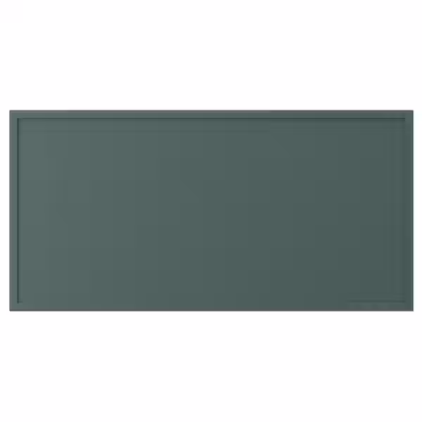 ASPUDDEN Фронтальная панель ящика - темный серо-зеленый 80x40 см - фото 1