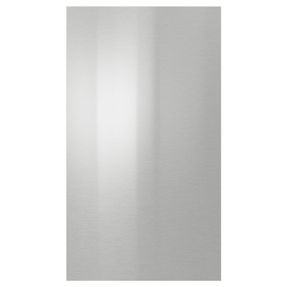 Фронтальная панель для посудомоечной машины, нержавеющая сталь 45x80 см IKEA ГРЕВСТА 503.971.59 - схема-чертеж с размерами