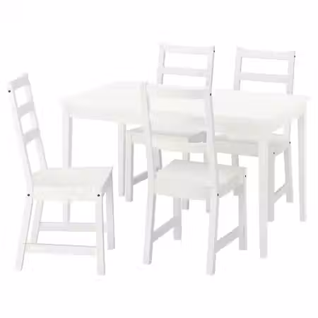 NÄSINGE НЭСИНГЕ / NORDVIKEN Стол и 4 стула