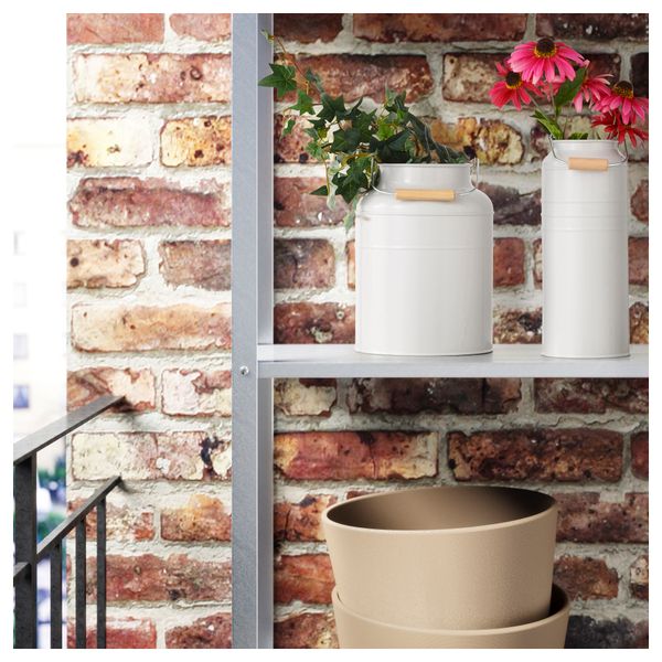 Набор ваз, 2 штуки СОККЕР, д/дома/улицы серый - фото 3