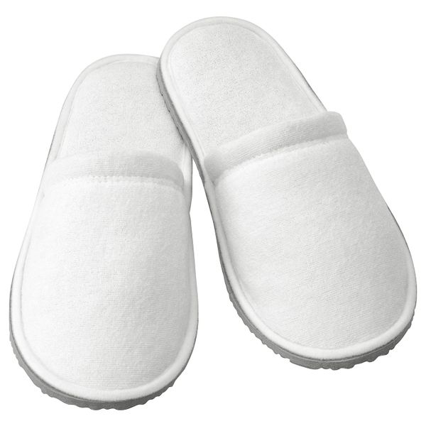 Домашние тапочки, белый L/XL IKEA TÅSJÖN ТОШЁН 303.920.25 - фото 1
