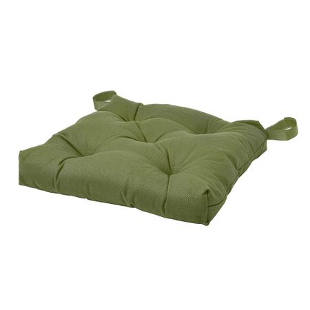 Подушка на стул, 40, 35x38x7 см, темно-зеленый IKEA MALINDA МАЛИНДА 505.510.61