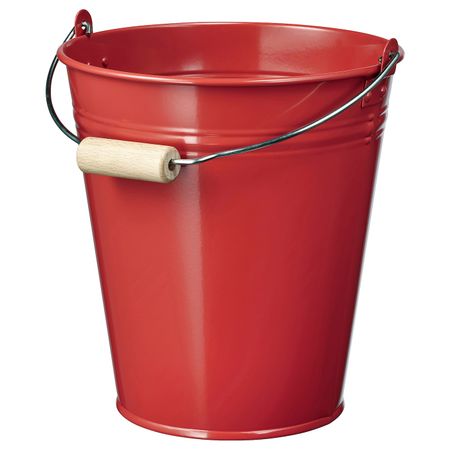 Ведро/горшок, для дома, улицы/красный 2.5 л IKEA SOCKER СОККЕР 904.643.78