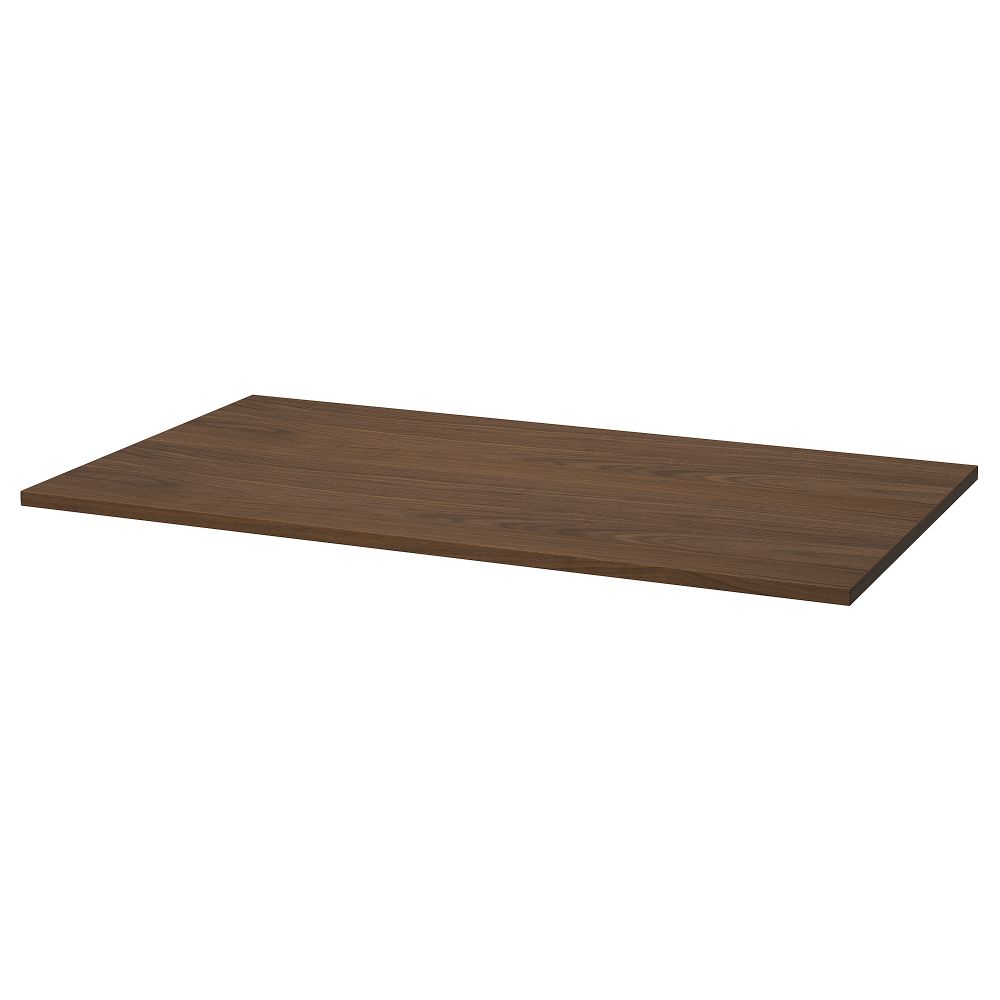 Cтолешница, 120x68 см, шпон грецкого ореха IKEA MITTZON 305.156.20 - фото 1