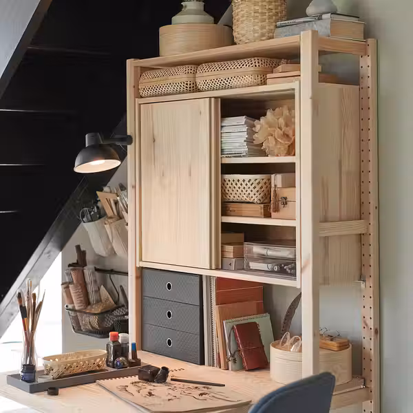 IVAR Складной стол - сосна 80x30-91 см - фото 5