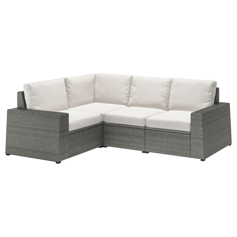 Модульный Угловой 3-местный диван, садовый IKEA SOLLERÖN СОЛЛЕРОН 392.877.89 - фото 1