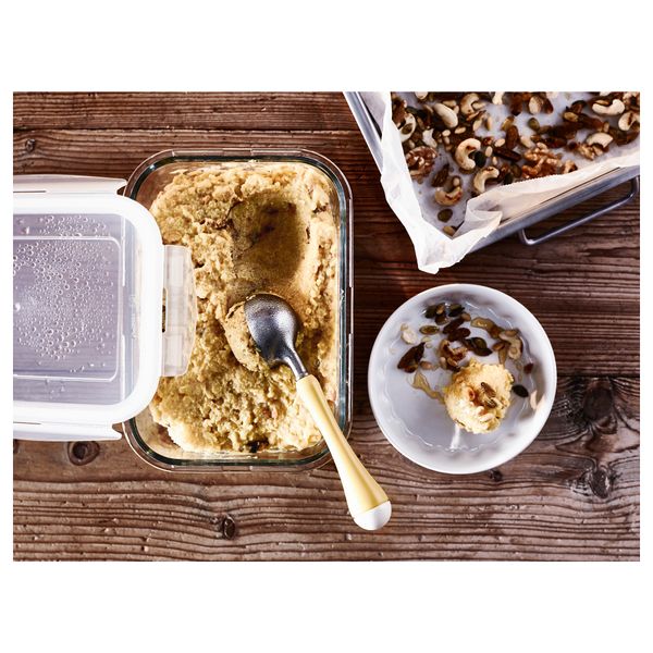 Ложка для мороженого, желтый, зеленый, синий-розовый IKEA CHOSIGT 902.082.46 - схема-чертеж с размерами