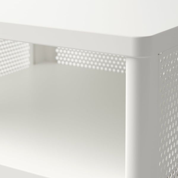 Модуль для хранения, на ножках, сетка белый 41x61 см IKEA BEKANT БЕКАНТ 992.824.25 - фото 5