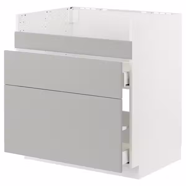 METOD / MAXIMERA Напол шк д/мойки ХАВСЕН/3фасада/2ящ - фото 1