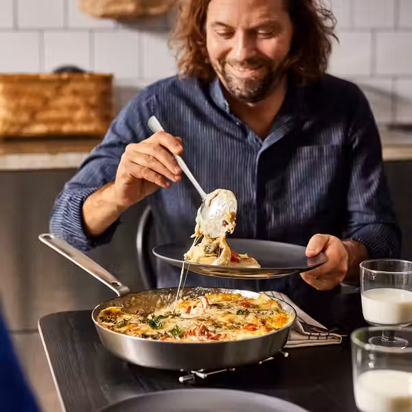 HEMKOMST ХЕМКОМСТ Сковорода - нержавеющ сталь 28 см - фото 7