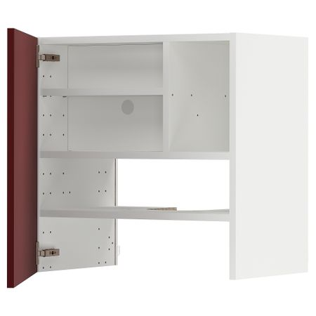 Навесной шкаф для вытяжки, полка, дверь IKEA METOD МЕТОД 195.053.16