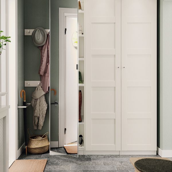 Гардероб, комбинация, 150x38x201 cm IKEA PAX ПАКС, BERGSBO БЕРГСБУ, VIKEDAL ВИКЕДАЛЬ 493.289.11 - фото 3