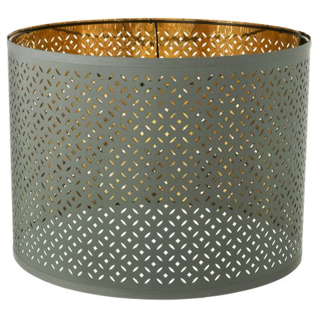 Абажур НИМО, зеленый, желтая медь