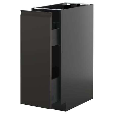 Напольный шкаф, выдвижной внутри элементы IKEA METOD МЕТОД, KNIVSHULT 295.886.22