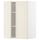 Навесной шкаф с полками, 2 дверцы, 60x80 cm IKEA METOD МЕТОД 894.576.23
