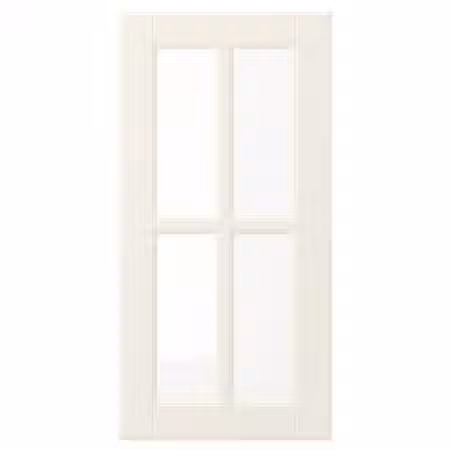 BODBYN Стеклянная дверь - белый с оттенком 30x60 см