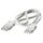 Соединительный кабель УТРУСТА, белый