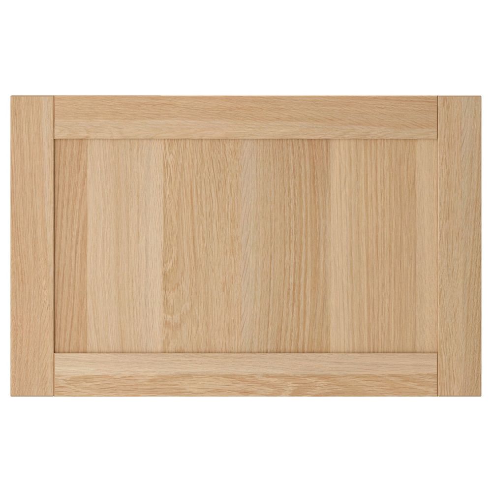 Дверь, фронтальная панель ящика, под беленый дуб 60x38 см IKEA HANVIKEN ХАНВИКЕН 405.045.22 - фото 1