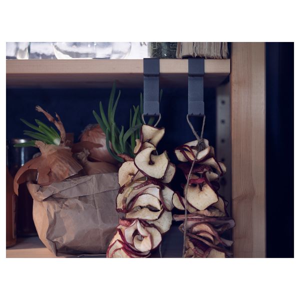 Крючок для полки ИВАР, серый - фото 3