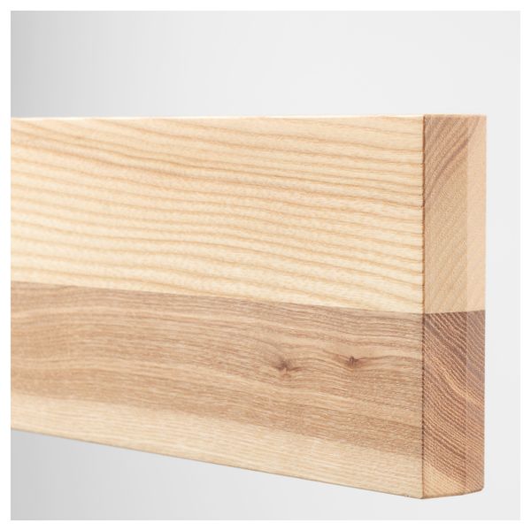 Фронтальная панель ящика ТОРХЭМН, естественный ясень - схема-чертеж с размерами