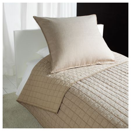 Покрывало и чехол на подушку СТРАНДВЕТЕ, бежевый (180x280/65x65 см)