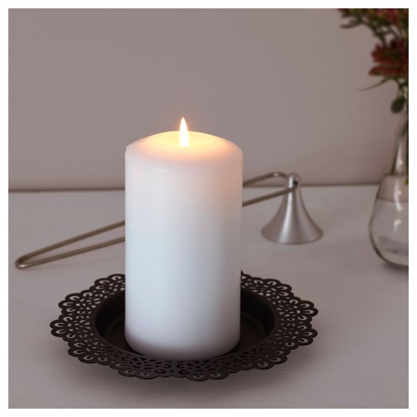 Тарелка для свечи СКУРАР, черный (18 см) - фото 2