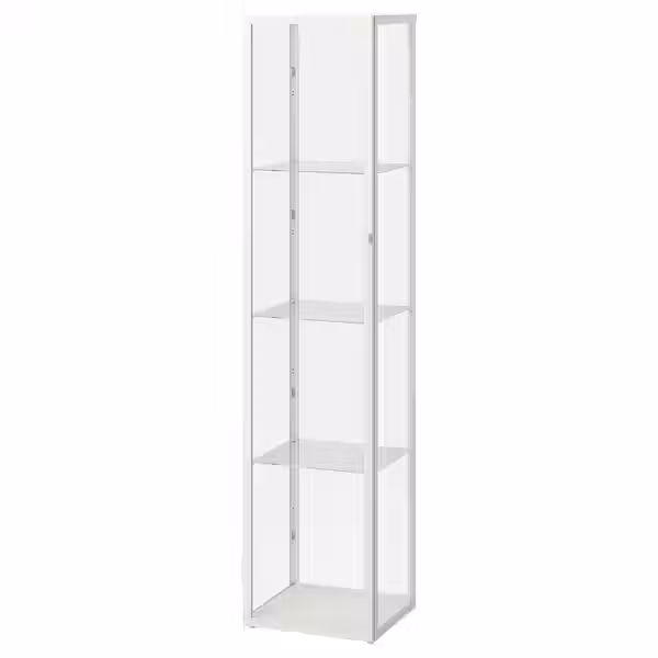 BLÅLIDEN / STRIMSÄV СТРИМСЭВ Шкаф-витрина с подсветкой - белый - фото 1