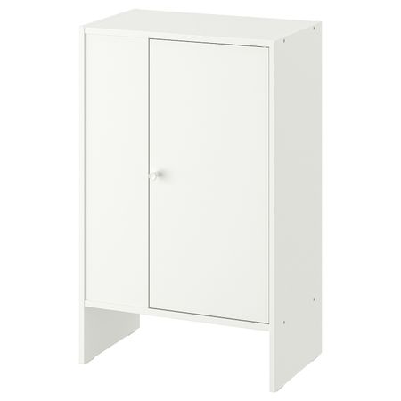 Шкаф с дверью, белый 50x30x80 см IKEA BAGGEBO БАГГЕБО 504.838.83