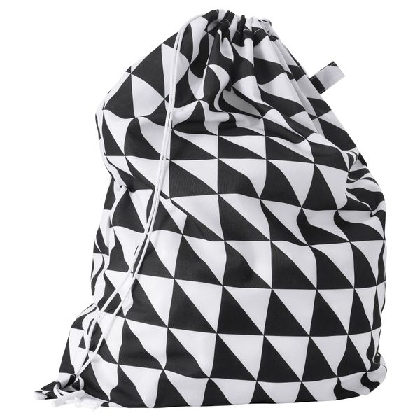 Мешок для белья СНАЙДА, черный/белый (60 л) - фото 1