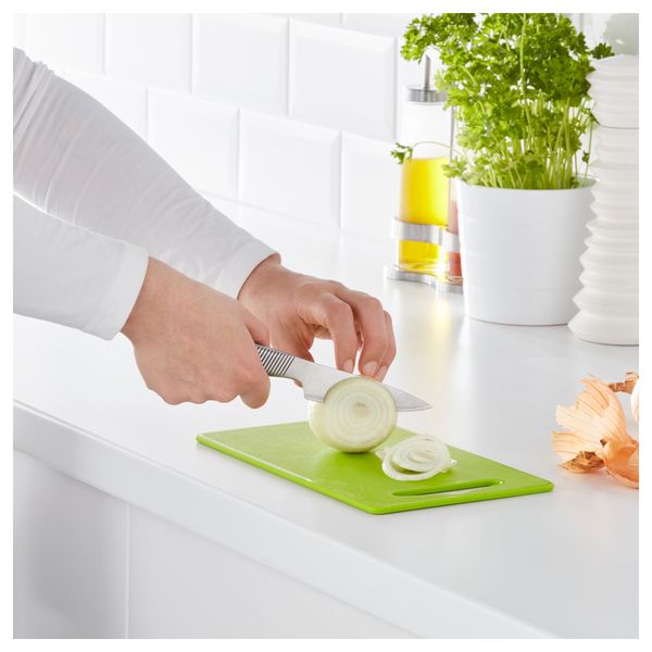 Доска разделочная ХОППЛЁС, зеленый (24x15 см) - фото 2
